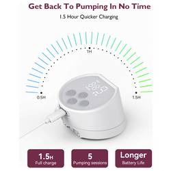 momcozy odsávačka pro mateřské mléko S12 Pro - Einzeln BP168-WH00BA-A