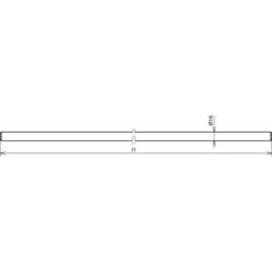 DEHN 104200 FS 16 2000 AL Svodná tyč 1 ks