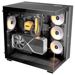 BeQuiet LIGHT BASE 600 DX Black midi tower PC skříň černá