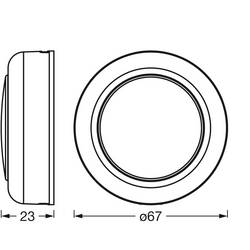 OSRAM HOMELIGHTING 4058075849280 Dot-It Twist přenosné LED svítidlo LED šedá