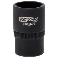 KS Tools Spezial-Stecknuss für Restdruckhaltevent Nástrčný klíč, Čtyřhran, Spezial-Stecknuss für Restdruckhalteventil