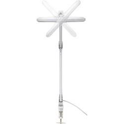 TOOLCRAFT TO-7427319 Lupa s LED osvětlením, se svorkou, 1160 lm, 178 mm (7) zvětšení=1.75 x 17.8 cm Třída energetické účinnosti 2021 F (A - G)