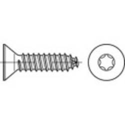TOOLCRAFT 145292 zápustné šrouby se zápustnou hlavou 2.2 mm 6.5 mm T profil DIN 7982 ocel galvanizováno zinkem 2000 ks
