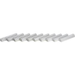 TRU COMPONENTS svítidlové svorky Pro kabel o rozměru: 0.75-2.5 mm² Tuhost (příčný řez): 0.75-2.5 mm² Pólů: 12 bílá 10 ks