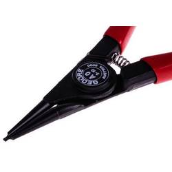 Gedore 6701380 montážní nářadí Vhodné pro (kleště na pojistné kroužky) vnější kroužky 3-10 mm Tvar hrotu rovný