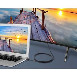 SpeaKa Professional HDMI kabel Zástrčka HDMI-A, Zástrčka HDMI-A 3.00 m černá 8K UHD, flexibilní provedení HDMI kabel SP-11004220