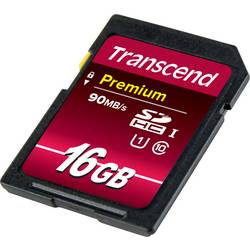 Transcend Premium 400 karta SDHC Industrial 16 GB Class 10, UHS-I