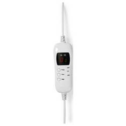 Nedis PEBL130CWT2 vyhřívací deka 120 W šedá, bílá