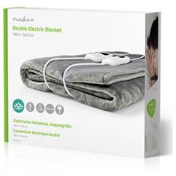 Nedis PEBL130CWT2 vyhřívací deka 120 W šedá, bílá