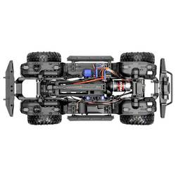 Traxxas TRX-4 Land Rover Defender komutátorový 1:10 RC model auta elektrický Crawler 4WD (4x4) RtR 2,4 GHz