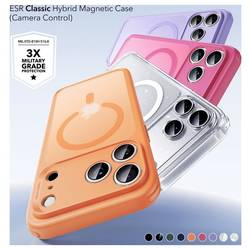 ESR Classic Hybrid HaloLock Case Case Apple iPhone 17 Pro Max oranžová Kompatibilní s MagSafe 1A86401002