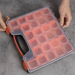 Quadrios 23SA094 krabička na malé součástky (d x š x v) 31.2 x 27.2 x 6 cm přihrádek: 14 pevné rozčlenění Box Obsah 1 ks