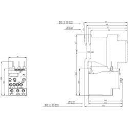 Siemens přepěťové relé 690 V/AC 1 spínací kontakt, 1 rozpínací kontakt 1 ks 3RU2126-4BB0