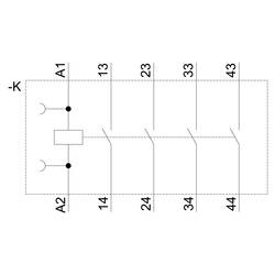 Siemens 3RH2140-1AP00 stykač 230 V/AC 10 A 1 ks