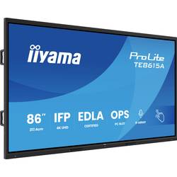 Iiyama displej Digital Signage Energetická třída (EEK2021): G (A - G) 217.4 cm 85.6 palec 3840 x 2160 Pixel