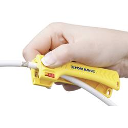 Jokari T30110 30110 odizolovací nástroj Vhodné pro odizolovací kleště koaxiální kabel 4.8 do 7.5 mm RG6, RG59/U, RG58
