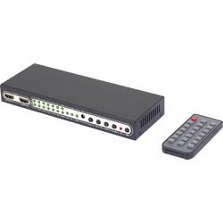 SpeaKa Professional 6 portů HDMI matrix přepínač s funkcí obraz v obraze, s dálkovým ovládáním UHD 4K @ 60 Hz