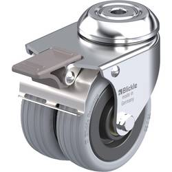Blickle 278390 LMDA-VPA 75K-FI Dvojité otočné kolečko ve vidlici Ø kola: 75 mm nosnost (max.): 100 kg 1 ks