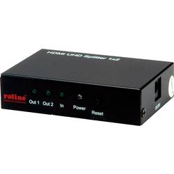 Roline HDMI rozbočovač UHD 3840 x 2160 Pixel černá