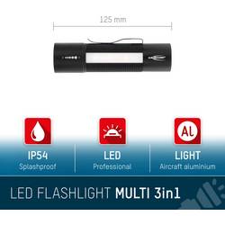 Ansmann Future Multi 3in1 1600-0137 LED kapesní svítilna s klipem na opasek na baterii 180 lm 183 g
