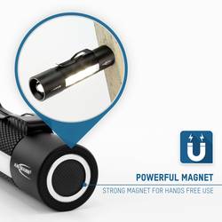 Ansmann Future Multi 3in1 1600-0137 LED kapesní svítilna s klipem na opasek na baterii 180 lm 183 g