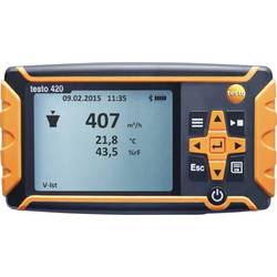 testo 0560 0420 testo 420 - Differenzdruckmessgerät für 0...120 Pa diferenční tlakoměr, měří tlak, -120, 0.1, 700 - 120, 14, 110 Pa, m/s, hPa, s funkcí