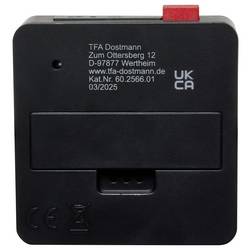 TFA Dostmann 60.2566.01 DCF budík černá časů buzení 1