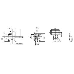 Potentiometer Service 3008, 3008 otočný potenciometr, Mono, 0.2 W, 100 kΩ, 1 ks