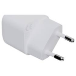 XTORM Ultra Wall USB nabíječka, GaN, 1x USB-C®, 1x USB A , 20 W, Quick Charge 3.0, bílá
