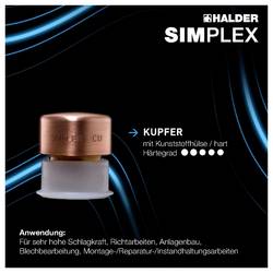 Halder SIMPLEX-Aktionsbox KFZ 3749s001 palička bez zpětného rázu 2400 130 mm 1 ks
