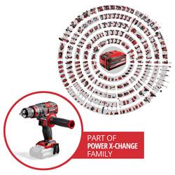 Einhell TP-CD 18/80 Li-i Set aku příklepový šroubovák, 4 Ah Li-Ion akumulátor, vč. nabíječky, kufřík, 4326756