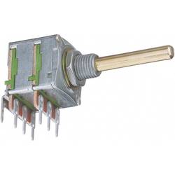 Potentiometer Service 4002, 4002 otočný potenciometr, Stereo, 0.2 W, 1 kΩ, 1 ks