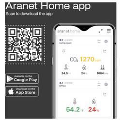 aranet radonový měřič , 0 - 4000 Bq/m³