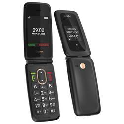 Gigaset GL795 telefon pro seniory - véčko černá, UPOZORNĚNÍ: mobilní telefony neobsahují CZ/SK menu