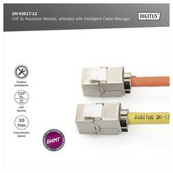 Digitus RJ45 vestavný modul Keystone CAT 6A 12 ks