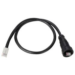 TRU COMPONENTS TC-13543632, RJ45 konektor, černá, 1 ks
