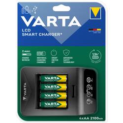 Varta LCD Smart Charger+ 4x 56706 nabíječka akumulátorů NiMH AAA, AA