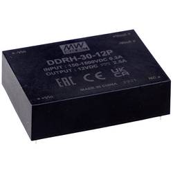 MEAN WELL DDRH-30-24P DC/DC měnič napětí do DPS 24 V/DC Počet výstupů:1 x Obsah 1 ks