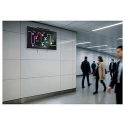 SpeaKa Professional SP-TVM-1500 TV držák na zeď 139,7 cm (55) - 267,0 cm (105) naklápěcí, nakláněcí s kovovou ochranou proti krádeži