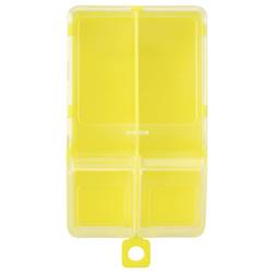 TRU COMPONENTS TC-ERB-9054 krabička na malé součástky (d x š x v) 113 x 60 x 30 mm přihrádek: 2 variabilní rozčlenění Obsah 1 ks
