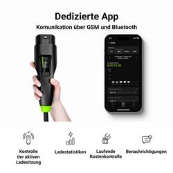 Green Cell Habu EV mobilní nabíjecí stanice typ 2, 16 A, 11 kW, App, GC-EVGC01