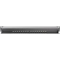 Digitus DIGITUS - CAT 6, Klasse E Patch Panel 16 portů síťový patch panel 483 mm (19) CAT 6 1 U vícebarevná osazený