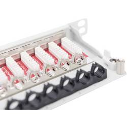 Digitus DIGITUS - CAT 6A, Klasse EA High Density Patch Panel, geschirmt 24 portů síťový patch panel 483 mm (19) CAT 6A, CAT 6a (surový kabel CAT 7) 0.5 U