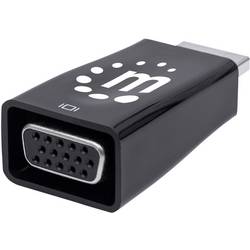 Manhattan 151542 HDMI adaptér [1x HDMI zástrčka - 1x VGA zásuvka] černá 0 mm
