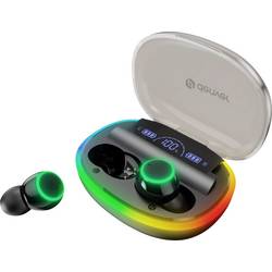 Denver TWE-55 špuntová sluchátka (In Ear) Bluetooth®, Bez kabelu stereo černá Redukce šumu mikrofonu Nabíjecí pouzdro, headset, dotykové ovládání, Indikátor