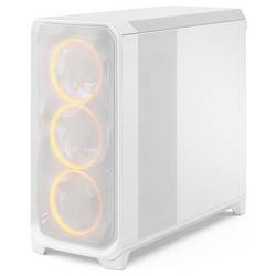 Fractal Design FD-C-MES3X-06 Full Tower PC skříň bílá prachový filtr, boční okno