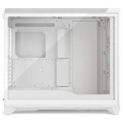Fractal Design FD-C-MES3X-06 Full Tower PC skříň bílá prachový filtr, boční okno