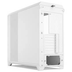 Fractal Design FD-C-MES3X-06 Full Tower PC skříň bílá prachový filtr, boční okno