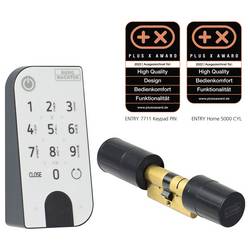 Burg Wächter 50010 dveřní zámek IP53, s podsvícenou klávesnicí, připraveno pro Bluetooth