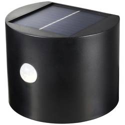Sygonix SY-5770788 venkovní solární nástěnné osvětlení s PIR senzorem LED černá